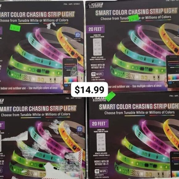 FEIT Smart Color Chasing Strip Light $14.99 each - Picture 1 of 1